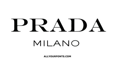 prada lettertype|font similar to Prada.